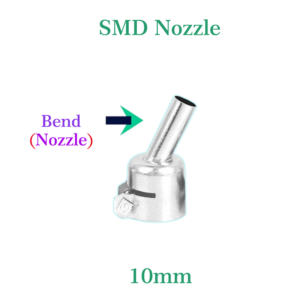 10mm bend smd nozzle