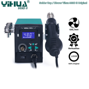 YIHUA 959D II SMD Rework Station Digital Display Hot Air Gun Rework Station