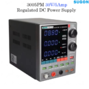 SUGON 3005PM Adjustable 30V 5A Digital DC Power Supply With Shortkiller & Memory Option