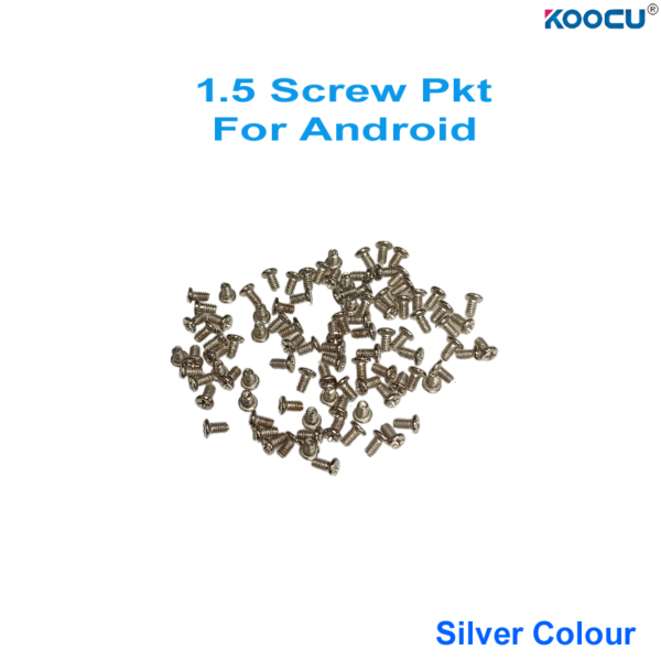 1.5 screw pkt for android (silver)