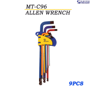 mechanic allen wrench long/short arm ball point allen key set high hardness copper repair tool