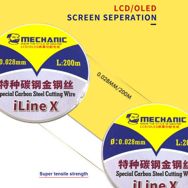 Mechanic iLine X LCD/OLED Screen Separation Cutting Wire 0.28mm - Image 3