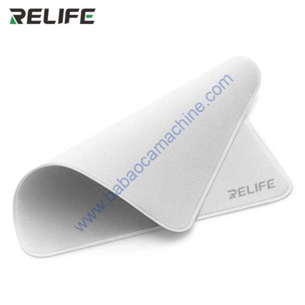 Relife RL 045C Microfiber Cleaning Polishing Cloth Double-Layer for LCD Screen Cleaning Superfine Fiber No Static Electricity - Image 2