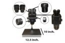 BABA MT-6565 Trinocular 3D Microscope With 0.5X Lens Light & Baba 58MP Camera