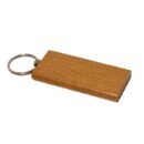 WOODEN KEYRING RECTANGLE 8*4CM (PACK OF 10)