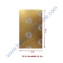 BT 0018 9H HAMMER GOLDEN SCREEN GUARD SHEET (50 PCS)