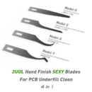 2UUL DA11 Hand Finish SEXY Blade Set for Motherboard BGA IC Glue Cleaning 4in1