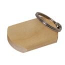 WOODEN KEYRING CYLINDER (PACK OF 10)