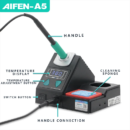 AIFEN A5 Soldering Station Compatible Rework Station Soldering Tips Electronic Welding C210 handle