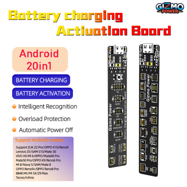 GiZmo Battery Charging Activation Board For Android Support 400+ Models