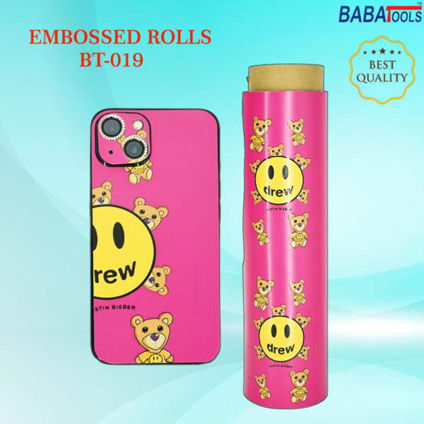 BABA BT-019 Embossed Printed Lamination Roll