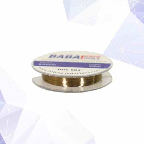 Baba BTW-606 0.06mm Cutting Wire Touch Separator Hard Steel Cutting Wire L100M - Image 2