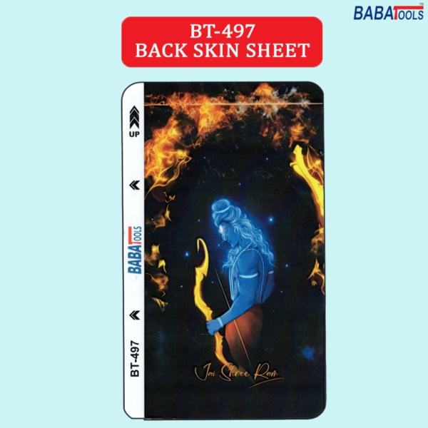 BABA BT497 Back Skin Sheet Plotter Sheet