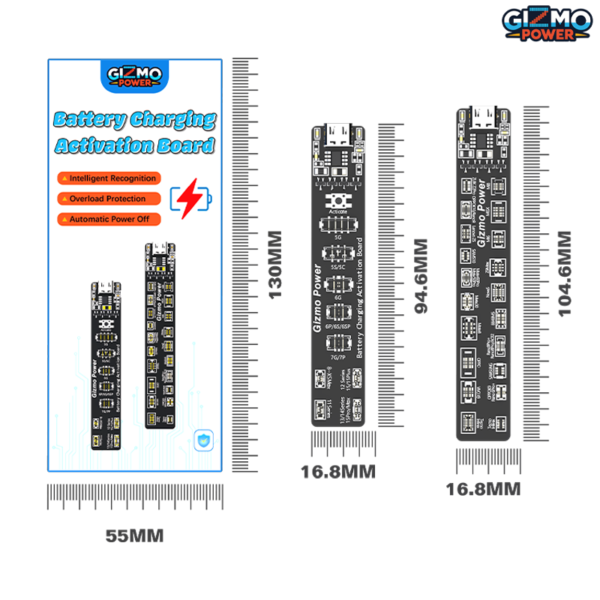 GiZmo Battery Charging Activation Board For iPhone 5G to 15 Series - Image 6