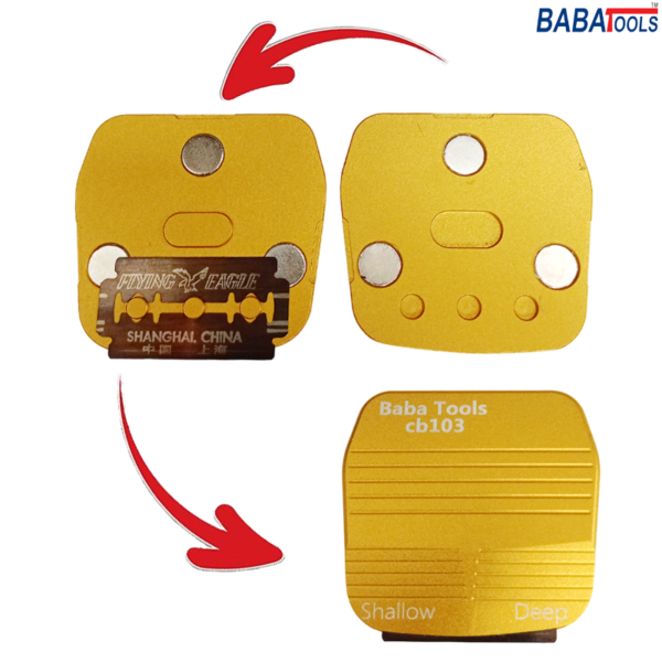 BABA CB103 Normal & EDGE LCD Cutting Blade Opener Heavy Metal - Image 3