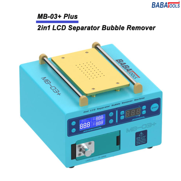 BABA MB03+ Plus 2in1 LCD Separator Bubble Remover Machine