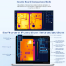 CA-09D 3D Thermal Imaging Analyzer 256X192 for PCB Short Circuit Leakage Detection PC Phone Repair 30mm Micro Lens Thermal Camera Imager