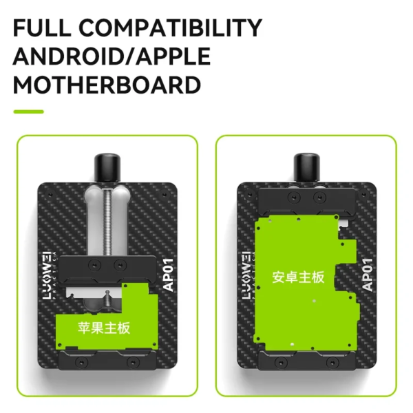 Luowei LW-AP01 High Temperature Carbon Fiber IC Motherboard Fixture For iPhone and Android - Image 5