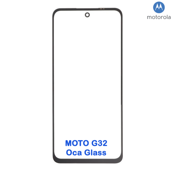 Motorola Moto G32 Front OCA Glass Black