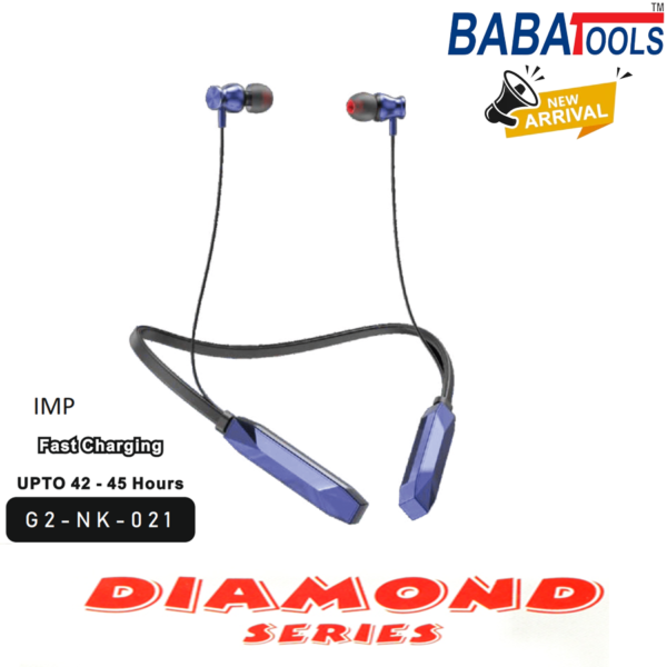 BabaTools NK-021 Diamond Series Wireless Earphone Bluetooth Neckband