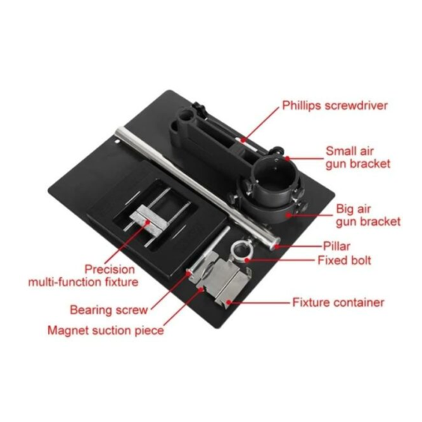 TE-812 Multi Function Hot Air Gun Bracket With Motherboard IC Fixture For Mobile Repairing - Image 2