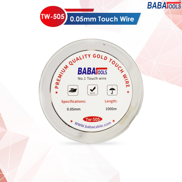 Baba TW-505 0.05mm Cutting Wire Touch Separator Big Steel Cutting Wire L1000M