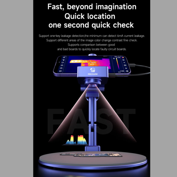 Mechanic STi-08 Infrared Thermal imaging Camera For Motherboard PCB Quick Detecting Leakage And Short Circuit - Image 2