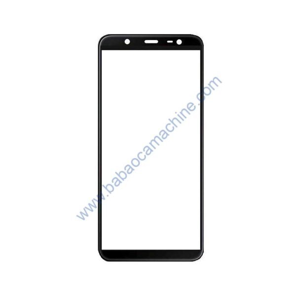 Samsung Galaxy J8 Front Glass-Black