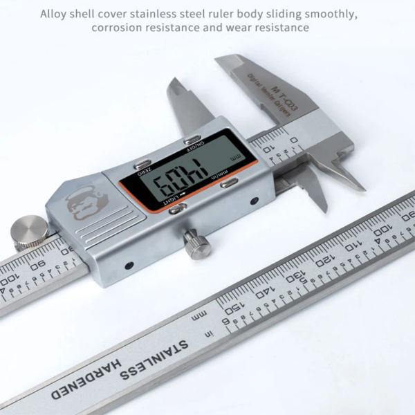 Mechanic MT-C03 Electronic Vernier Caliper High Precision LCD Digital Display Industrial Grade Household Oil Level Caliper 150-300mm - Image 4