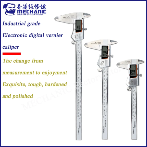 Mechanic MT-C01 Analog Vernier Caliper High-Precision Industrial Grade Household Oil Level Caliper 150-300mm - Image 4