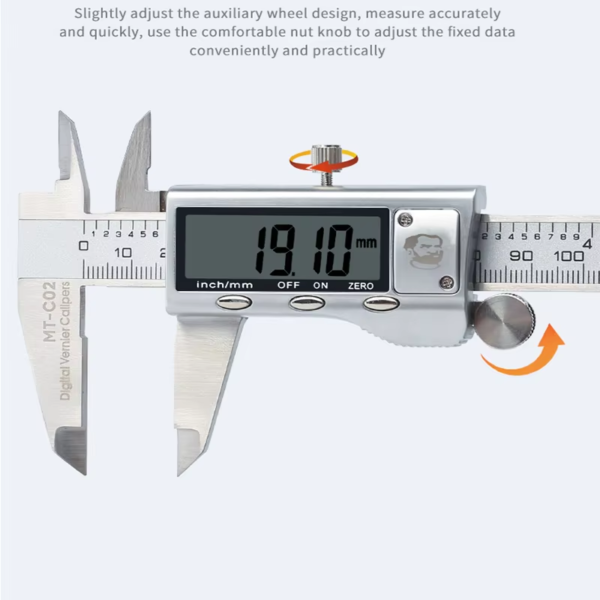 Mechanic MT-C02 Electronic Vernier Caliper High Precision LCD Digital Display Industrial Grade Household Oil Level Caliper 150-300mm - Image 2