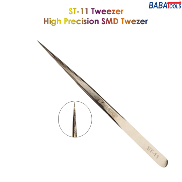 BabaTools ST11 Tweezer High Precision SMD Tweezer