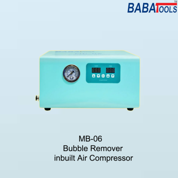 BabaTools MB-06 Mini Bubble Remover With inbuilt Air compressor