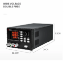 TBK DH-3206 Adjustable DC Power Supply 30V 6A Digital Lab Regulated Voltage Regulator Power Supply with Timing Function