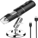 Wireless Digital Microscope Handheld USB HD Camera 50X To 1000x Magnification With Stand