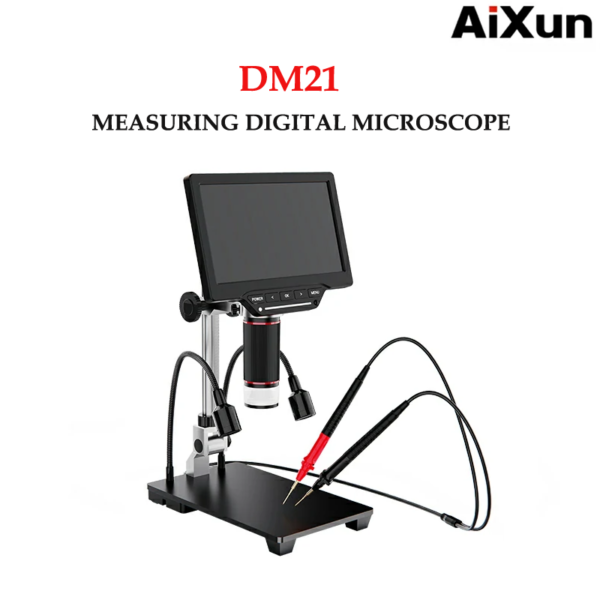 Aixun DM21 Measuring Digital Microscope 7 inch HD Display With Multimeter Function