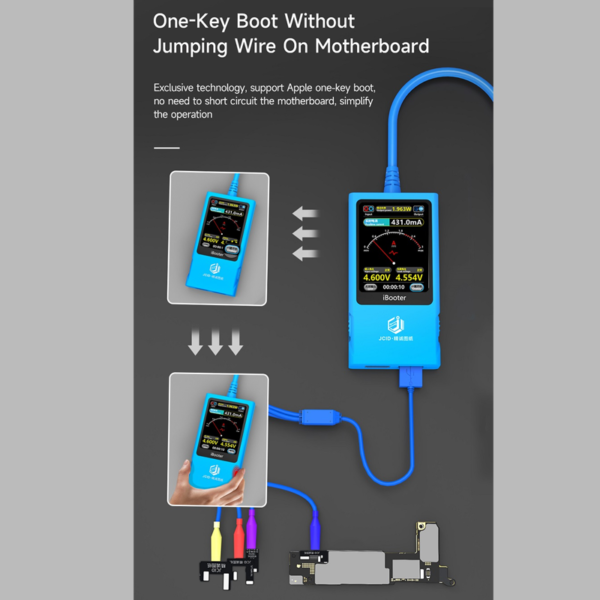 JCID iBooter Current Analyzer One-Key Boot iPhone 12-14 Series - Image 3