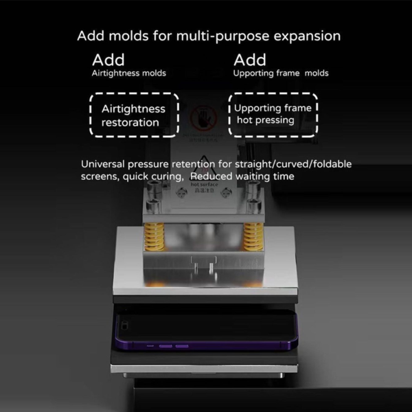 iFixes iJ2 Multi-Purpose Dual Preheating Holding Pressure Machine for Back Cover / Screen / Bracket - Image 5