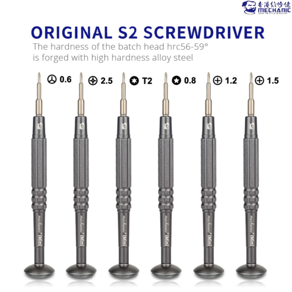 Mechanic iMini Non-Slip Hardend S2 Screwdriver 1.5 - Image 4