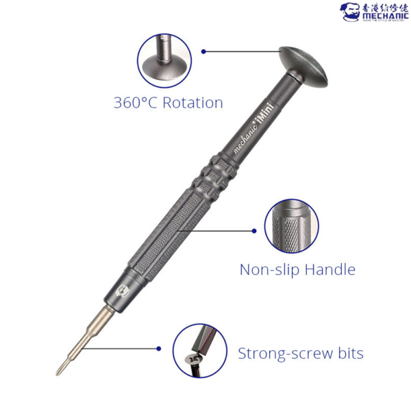 Mechanic iMini Non-Slip Hardend S2 Screwdriver 1.5 - Image 2