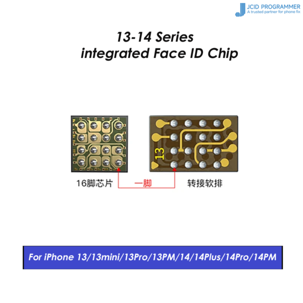 JC Face ID IC Chip For iPhone 13-14 Series