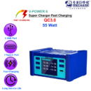 Mechanic V-Power 6 Super Fast Charge QC3.0 PD USB Hub 6 Port 55 Watt for iPad Mobile Phone Smart Watch etc.