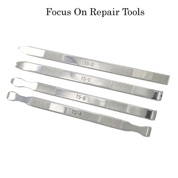 XHZC-125 4 in 1 Multifunctional Metal Crowbar Set Mobile Repair Opener Tool - Image 6