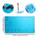 S507 Mobile Repairing Silicone Rubber Mat For Microscope