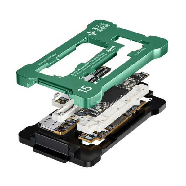 XZZ 4 in 1 Motherboard Layered Testing Fixture For iPhone 15 Series Sim Plug-in Version - Image 3