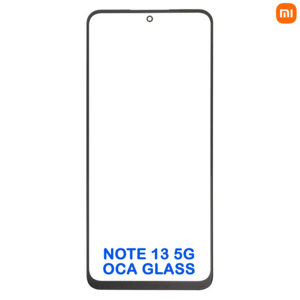 Xiaomi Redmi Note 13 5G Front OCA Glass Black