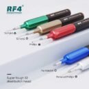 RF4 RF SD10 High Precision Quality Silent Double Bearing Smooth Griping Screwdriver Single Pcs 2.5mm