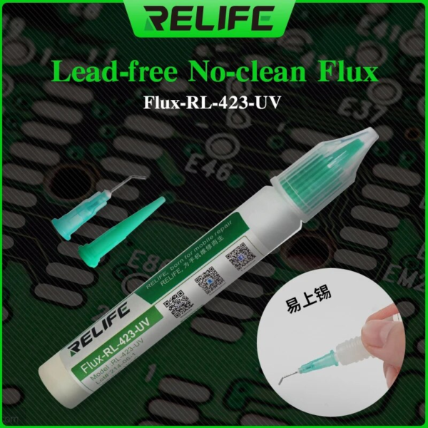 Relife RL-423 UV Liquid Soldering Flux (10 ML) For PCB BGA Mobile Phone Motherboard Repai