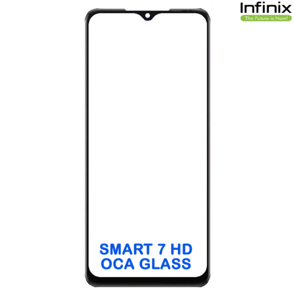 infinix Smart 7 HD Front OCA Glass Black