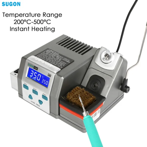 Sugon T26D Soldering Iron Station Lead Free 2S Fast Heating Soldering Iron With 1 BIT C210-018 - Image 4